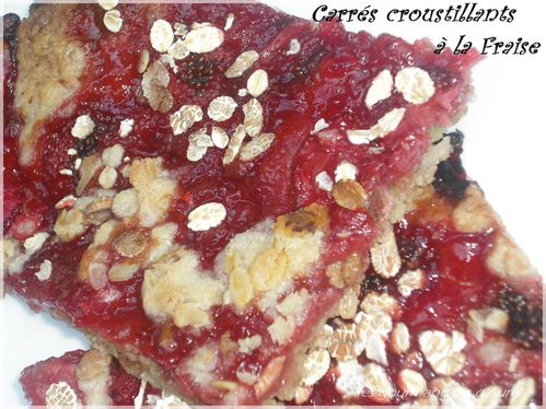 carres croustillants à la fraise2