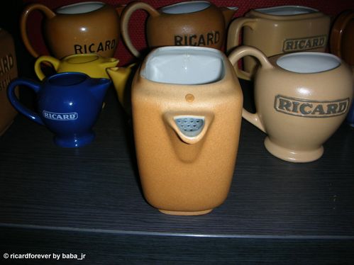 Carafe Rectangulaire Ricard Anisette 100 cl (E15) Filtre