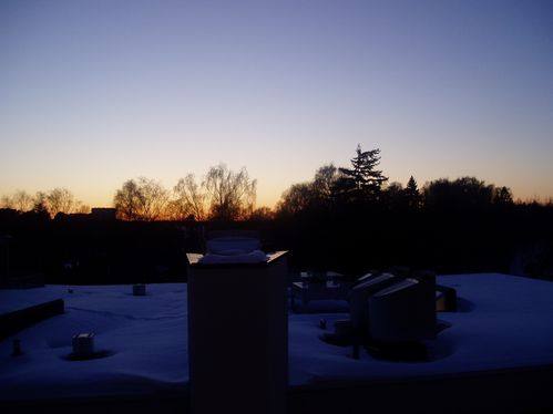 Coucher de soleil