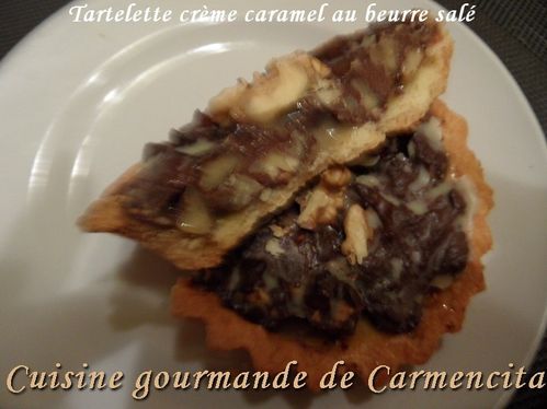 Tartelettes crème caramel au beurre salé..