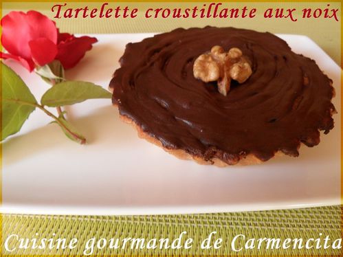 Tartelettes croustillante aux noix