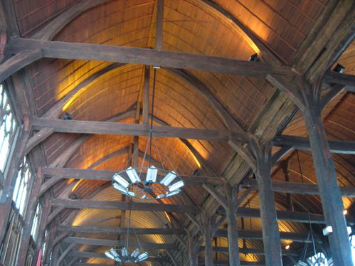 013 - Détail plafond en coque - Honfleur