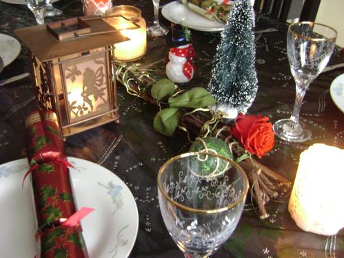 ma table avec crackers