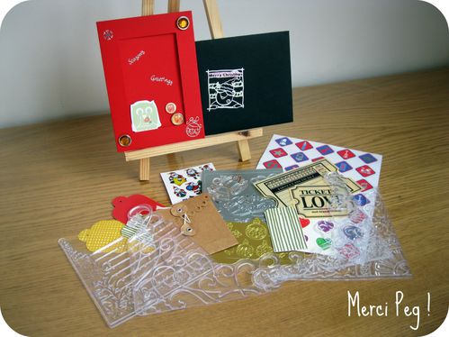Carte Peg pour Scrap Inès Voeux