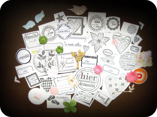 Scrap'Inès Colis Cécile Challenge