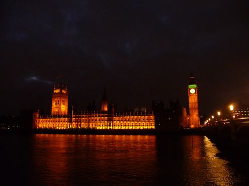 Parlement et Big Ben à 16h30