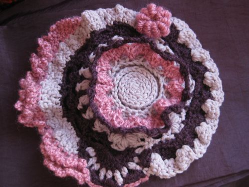 spirale free crochet : 2 - Au fil de Mamita