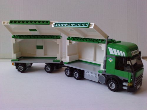 LEGO City - Le camion et son chariot élévateur - 7733