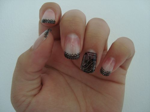 Nail art Hawai 2