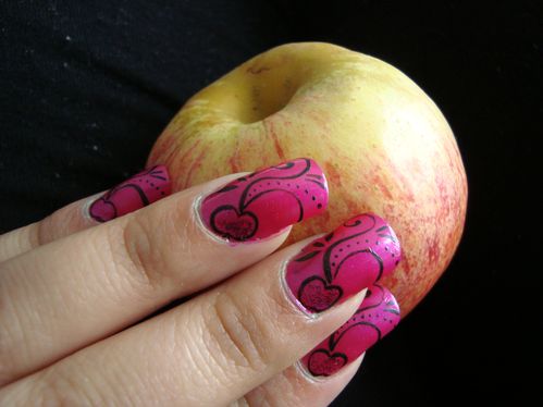 Nail art Pomme d'Amour 3