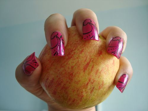 Nail art Pomme d'Amour 4