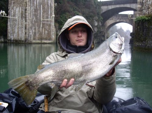 peche truite riviere isere