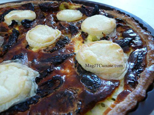 quiche ravioles, tomates confites et chèvre3