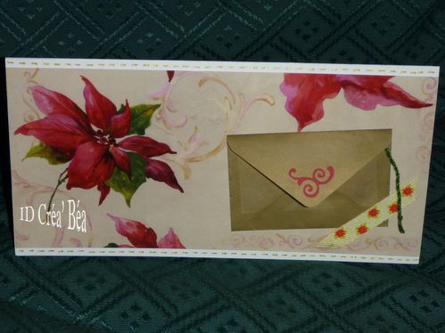 Carte poinsettia (0)