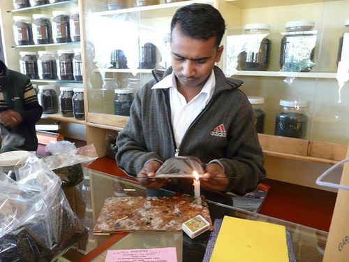 184 magasin de thé en Assam scellement sachets