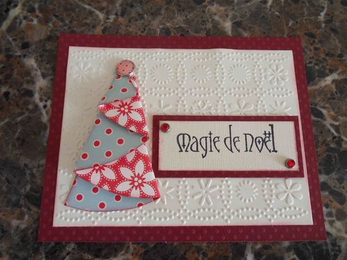 Carte sapin