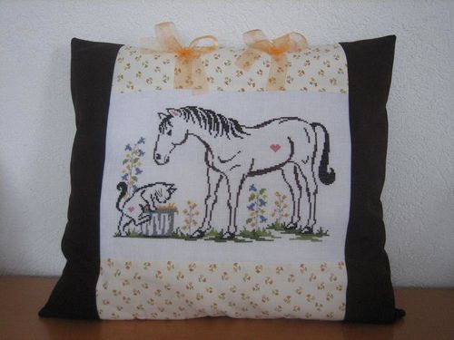 coussin cheval