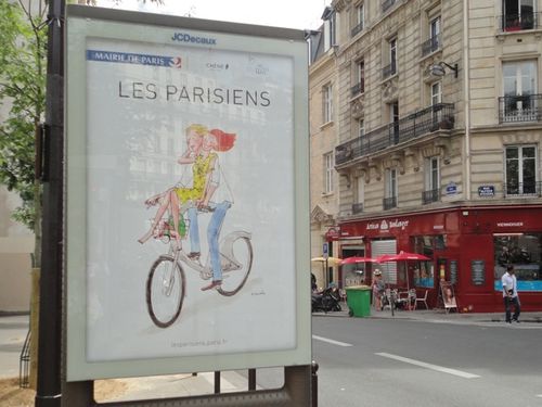 affiche parisien Kanako 3555