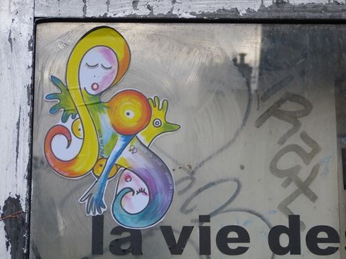 mariage pour tous sirène street-art