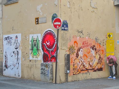 Quincampoix street-art without border Sr.X 4