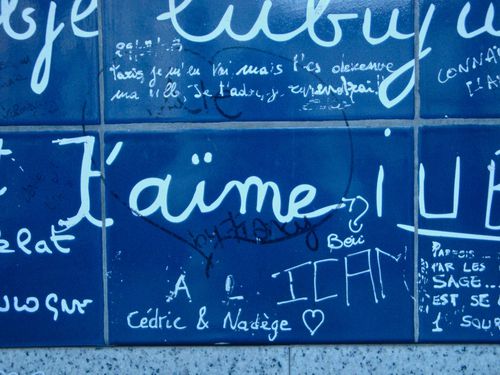 Abbesses mur je t'aime 4