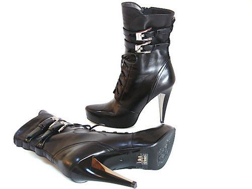 Chaussures Bottine-a-talon-haut