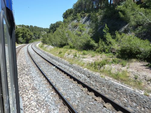 La Couronne l'Estaque voies ferrées