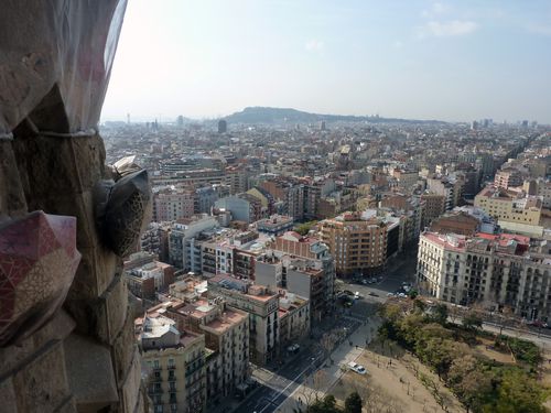Sagrada Familia en haut 2
