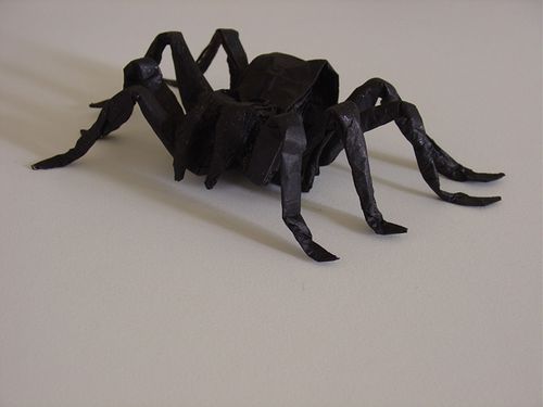 araignée origami