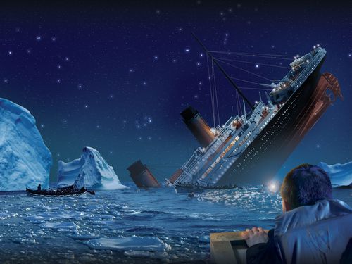 titanic-sink