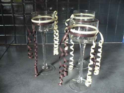 deco table verre haut