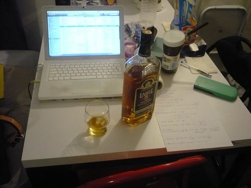 verre bouteille