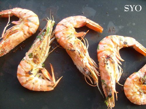 Gambas grillées sauce chien-Mamigoz (7)