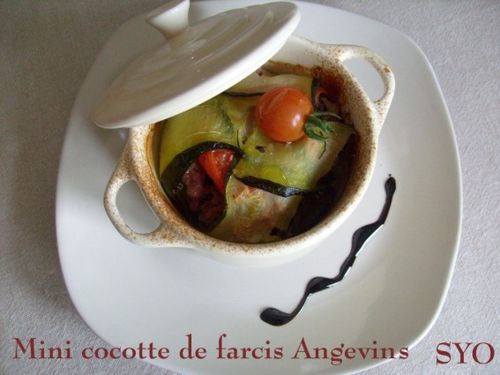 Mini cocottes de farcis Angevins-Mamigoz