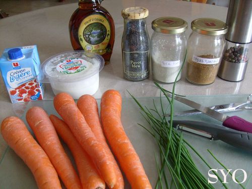 Verrines-crèmes de carotte et chèvre-Mamigoz (1)