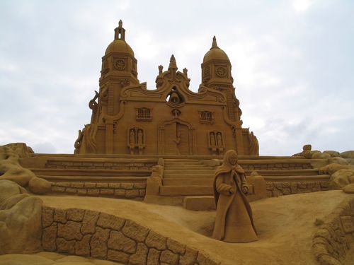 cathédrale sable