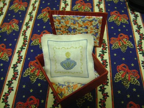 cartonnage boîte Yvette