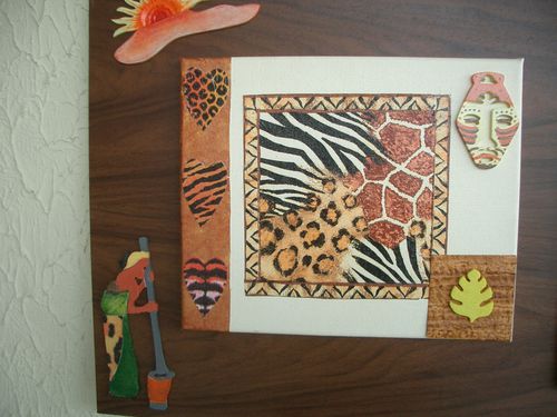 tableau africain colette