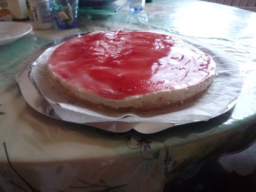 Dacquoise aux litchis 008