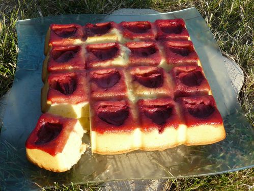 gâteau aux fraises 1