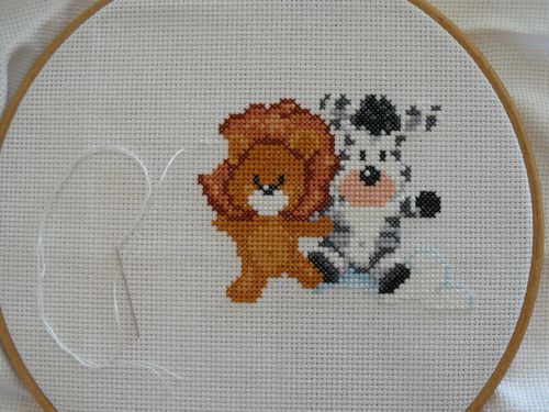 animal medley birth sampler 2