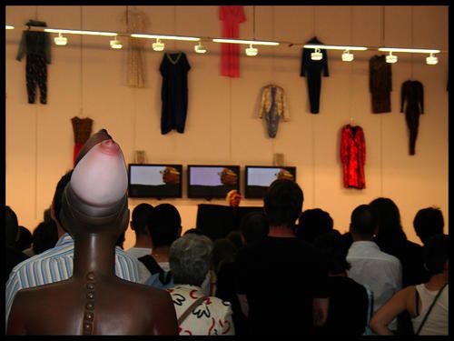 vernissage ORLAN Musée d'art moderne de Saint-Etienne