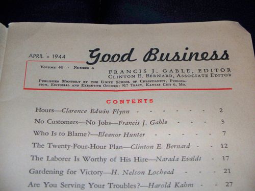HISTOIRE 801b good business april 1944