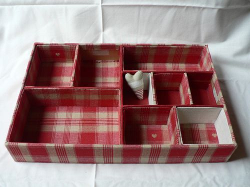 Cartonn grde boite rouge