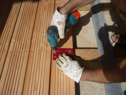 Chantier terrasse   suite