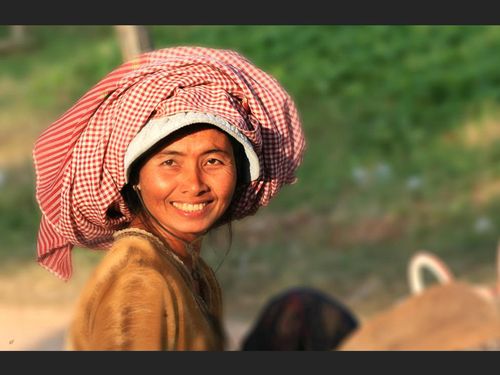 Sourire de femme