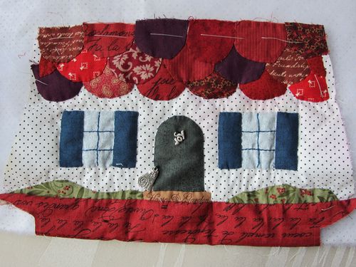 trousse maison quiltée