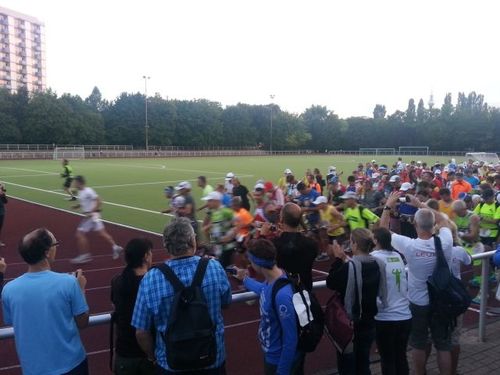 Der Start an der Lobeckstraße