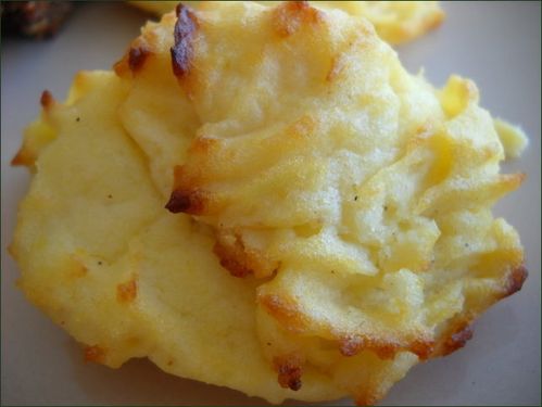 pommes duchesses repas noel végétarien pommes duchesses précuites