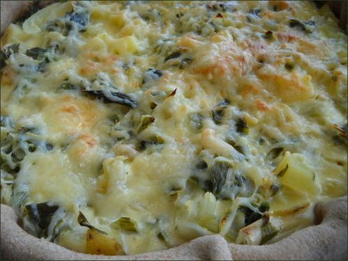 Quiche poireaux Pomme de terre Quiche poireaux Pomme de terre